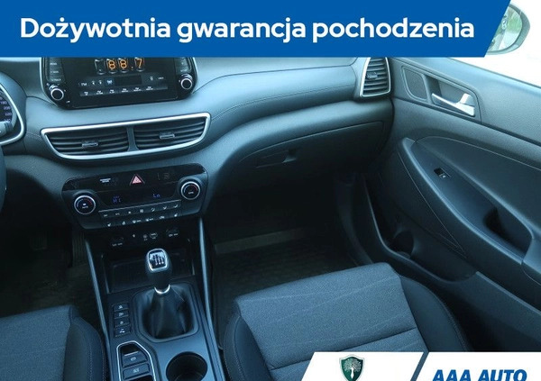 Hyundai Tucson cena 88000 przebieg: 44648, rok produkcji 2018 z Gostyń małe 352